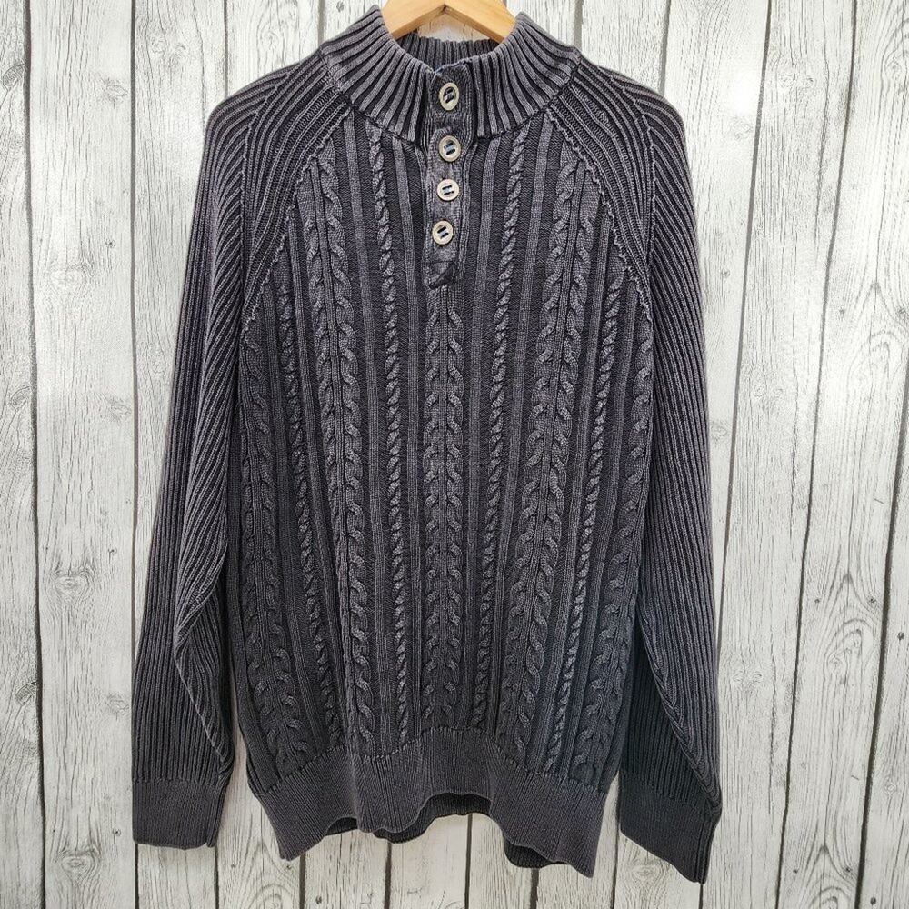 FX Fusion Cable Knit Sweater